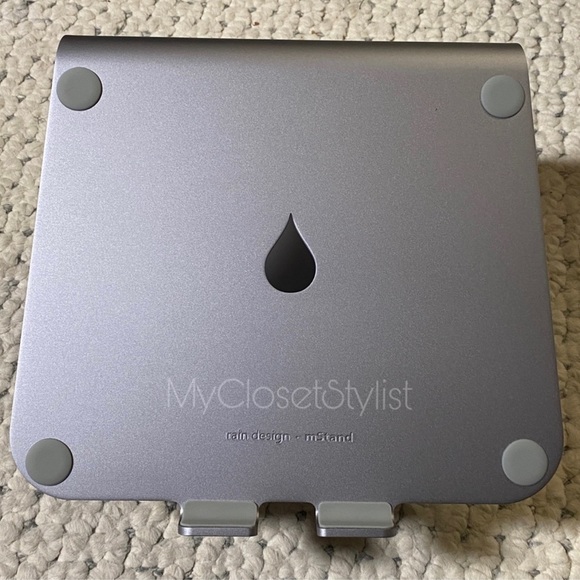 Office Nib Apple Macbook Pro Swivel Laptop Stand Desktop Rain Design Space Gray New Poshmark